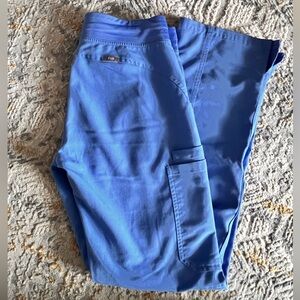 Figs women’s Blue cargo Scrub Pants